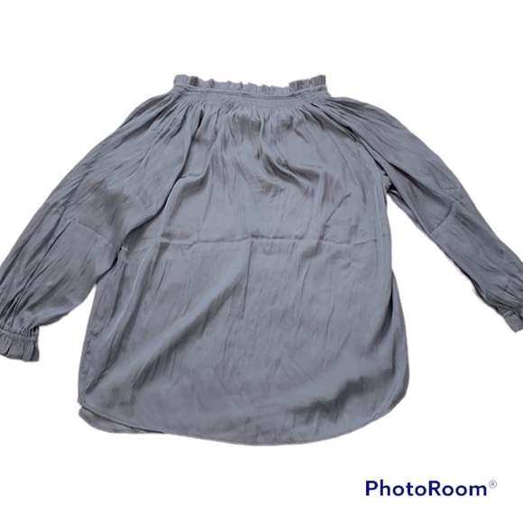 NWT Carmen Marc Valvo Peasant Blouse - Picture 2 of 8